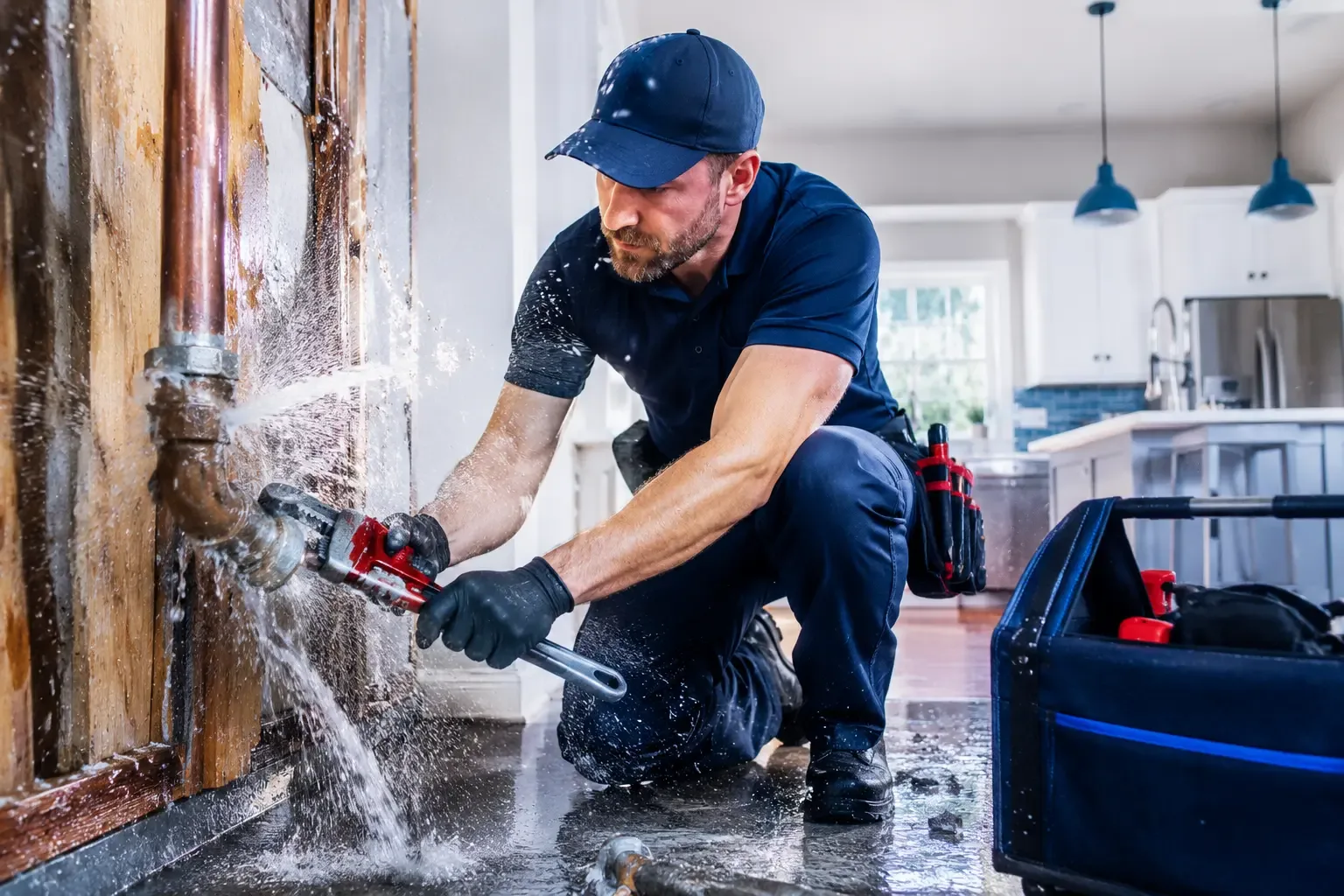 Local emergency pipe repair professionals in Franklin, IN
